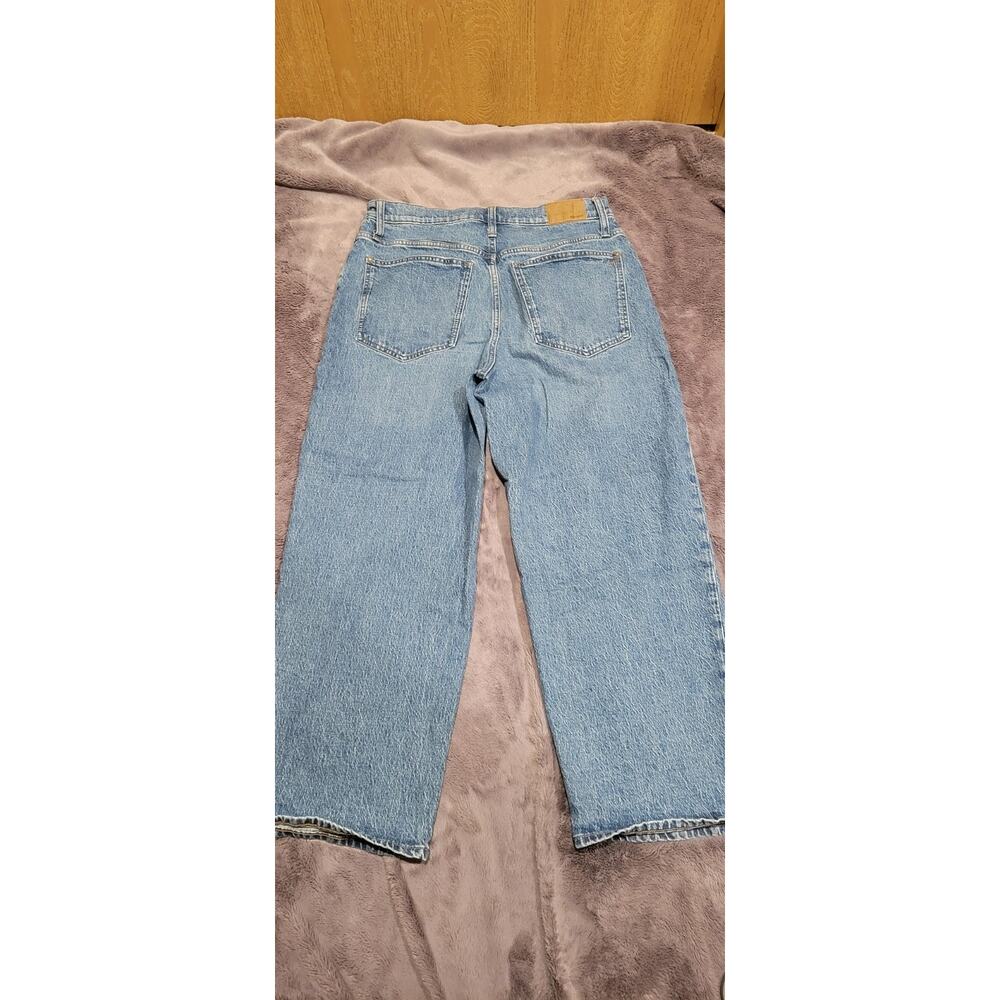 Madewell Jeans Womens 31 Blue The Perfect Vintage Wide-Leg Relaxed Fit Denim - Picture 8 of 8